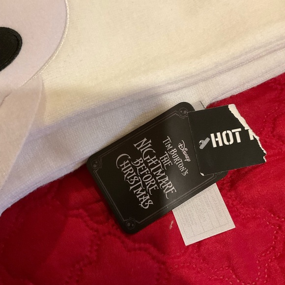 NWT Disney The Nightmare Before Christmas Scarf Zero 3D ears an embroidered face - Picture 13 of 13